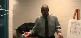 Coaches Corner post game locker room with Andy Suttell