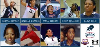 Howard University Nine Bison Named to the MEAC Women’s Volleyball All-Time Team