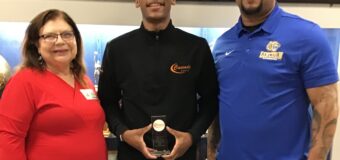 Lincoln Prep Academy Basketball Student-Athlete Jeremiah Randle Senior shooting guard 3-year starter will be joining the air force received the Leon M Harden Jr. Sportsmanship Award.