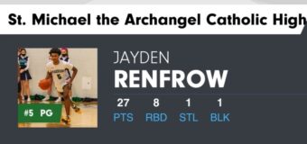 Cascade Sports Star Power Athlete Sophomore Guard Jayden Renfrow. One Of The Highest Rank Basketball Players In The Class Of 2024